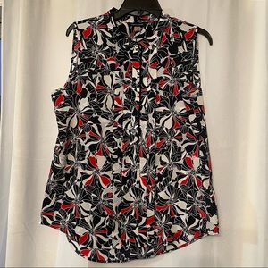 Tommy Hilfiger Woman’s Blouse Floral Size XL